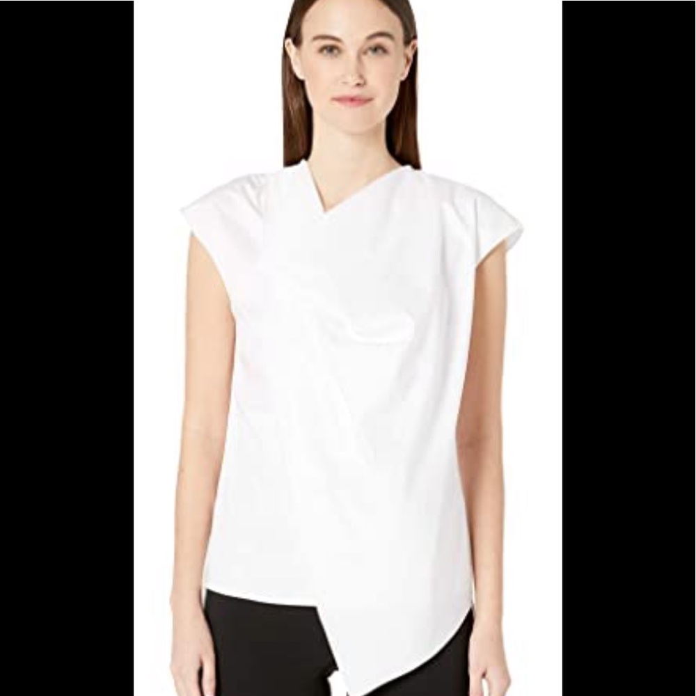 NWT Adam Lippes Cowl Neck Top